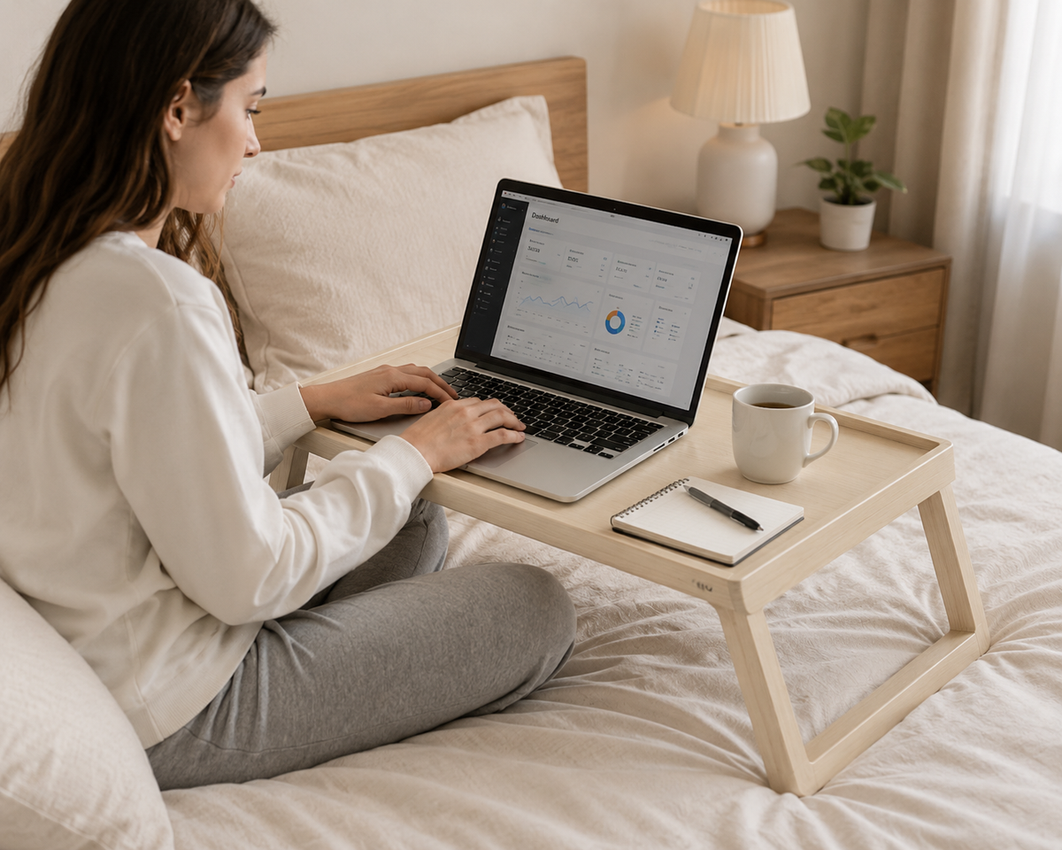 Portable Laptop Bed Desk