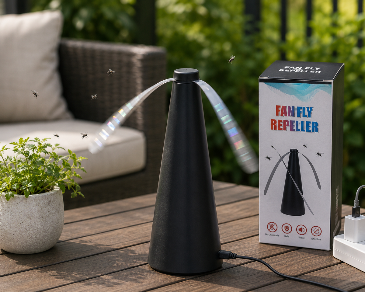USB Outdoor Fly Repellent Fan